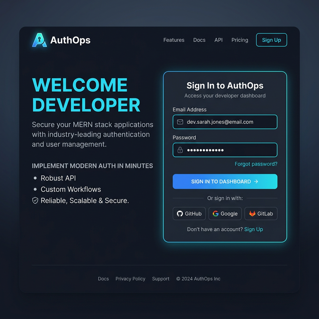 MERN Auth System